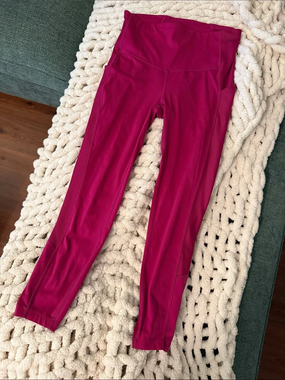 all in motion Magenta High-Waist Leggings and Supportive Sports Bra Set